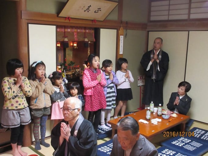 広島・福山の浄土真宗　南光坊でのお斎の後の「ごちそう様」