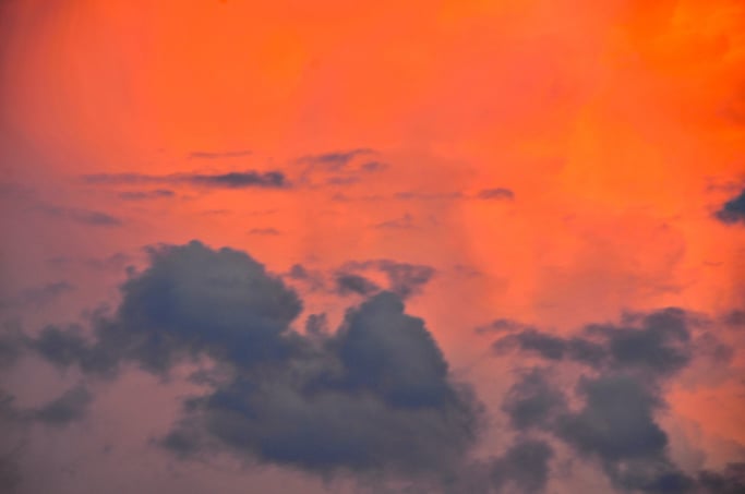 In front of our farm