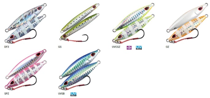 Gomoku Koika Metaljig Color Chart