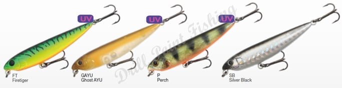 Stucki Fanatics Strayer 60F & 80F Floating Stickbait Wobbler - Color-Chart / Family