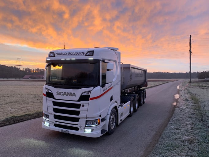 Seit September 2019 im Einsatz Scania V8 R650