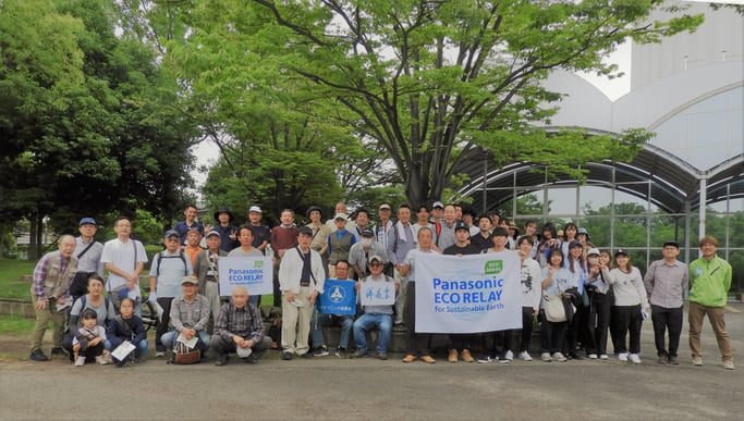 鶴見緑地保全活動 (集合写真)