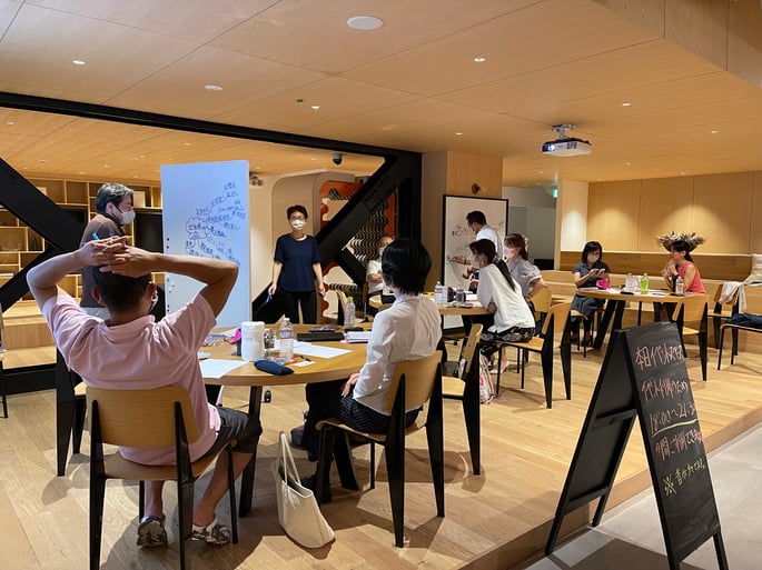 LIFULL HUBでの「麹町ラーニングカフェ」