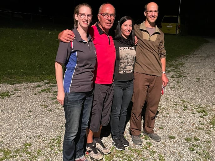 v.l. Cornelia Kuhn-Dätwyler, Armin Mani, Cornelia Valentin, Matthias Küng