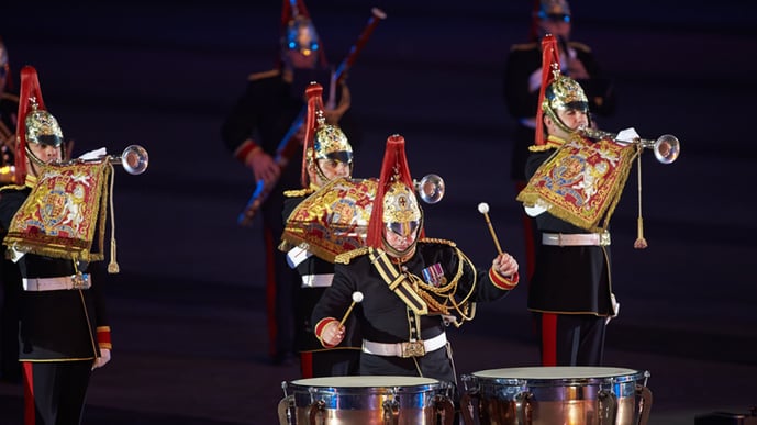 Blues and Royals at Deutschland Tattoo auf Schalke 2013