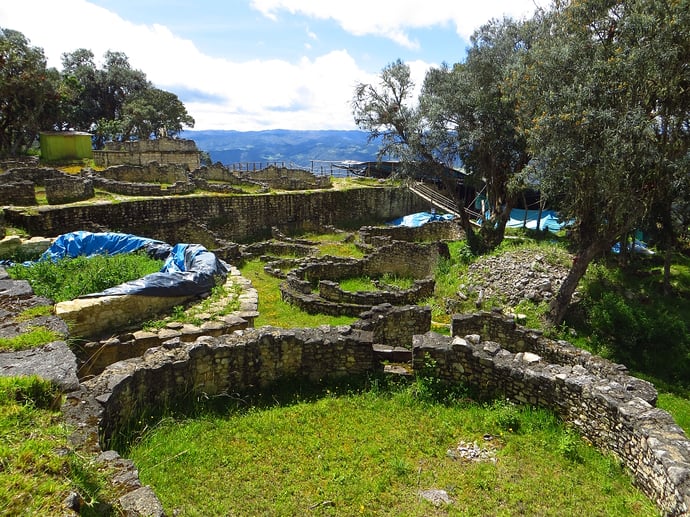 Kuélap wird in mehreren Etappen freigelegt.