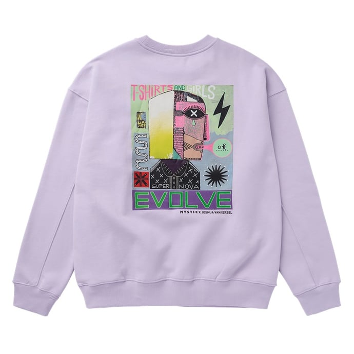 Mystic Groove Crew Sweat Lilac bei WindSucht