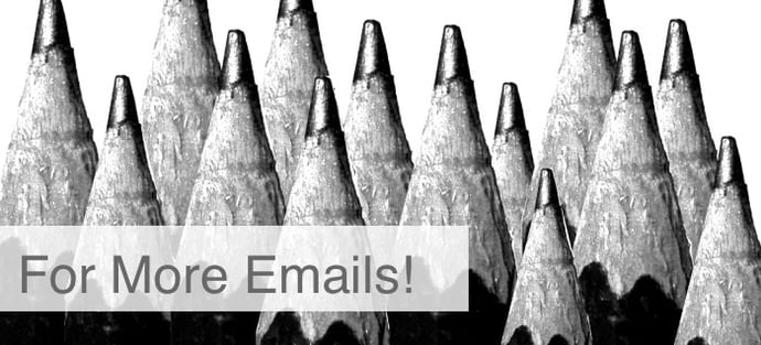 メールアカウント数増加