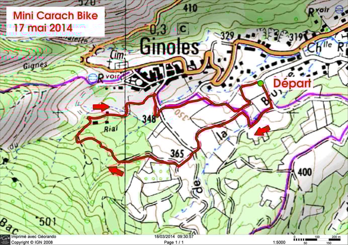 Plan Mini Carach Bike 2014