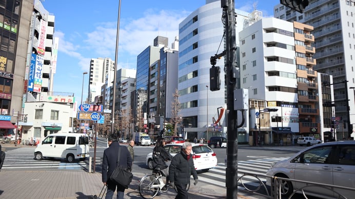 本郷三丁目交差点画像