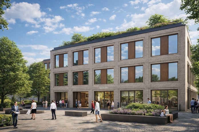 Entwurf für ein Gesundheitszentrum in Gronau