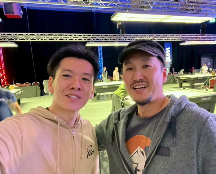 坂本晃彦選手（右）