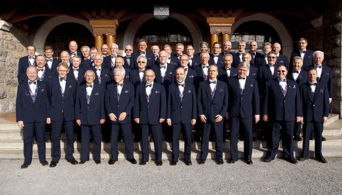 Erinnerungsfoto in „voller Montur“, schon wieder einige Jahre her!