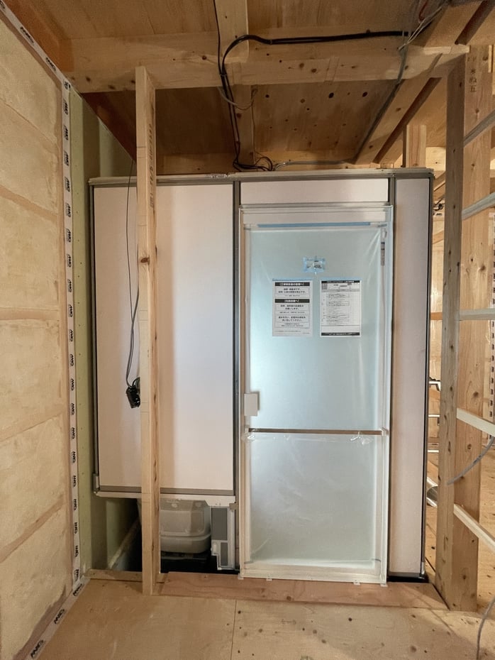 長野県　松本市　安曇野市　建築設計事務所　建築家　news設計室　丸山和男　住宅設計　設計監理　島内の家Ⅲ　長期優良住宅　瑕疵担保保証　ユニットバス