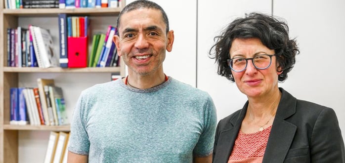  Uğur Şahin et Özlem Türeci