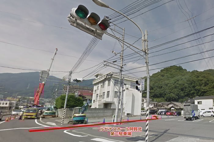 阿賀北第二駐車場案内