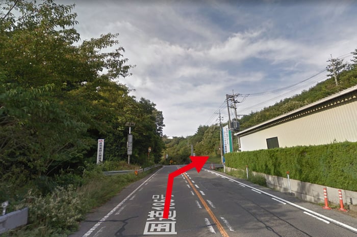 呉市斎場_熊野方面からの入口