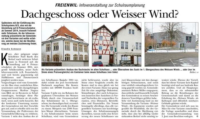 Rundschau, 21. Feb. 2013