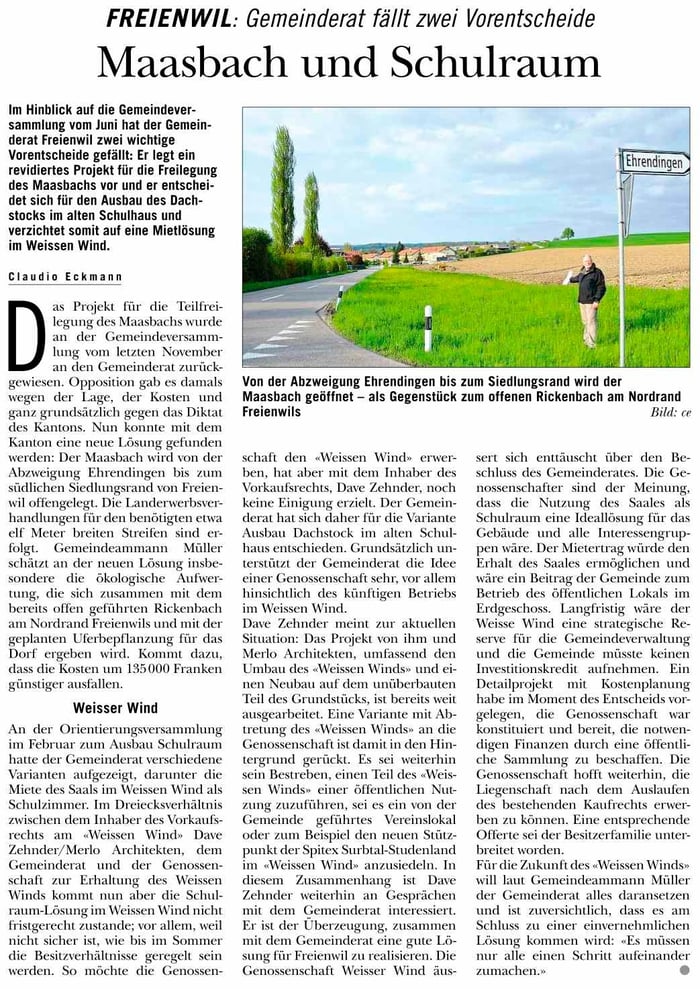 Rundschau, 16. Mai 2013