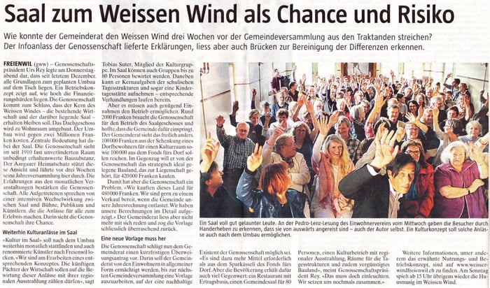 Die Botschaft, 30. Mai 2015