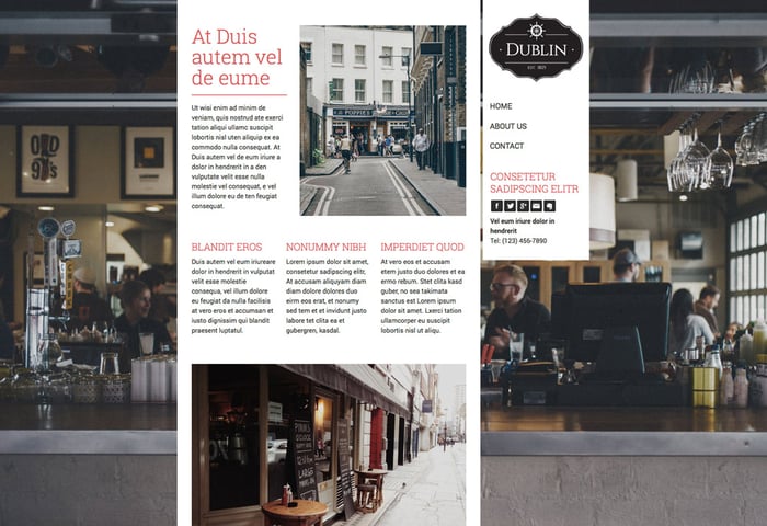 レイアウト　ダブリン