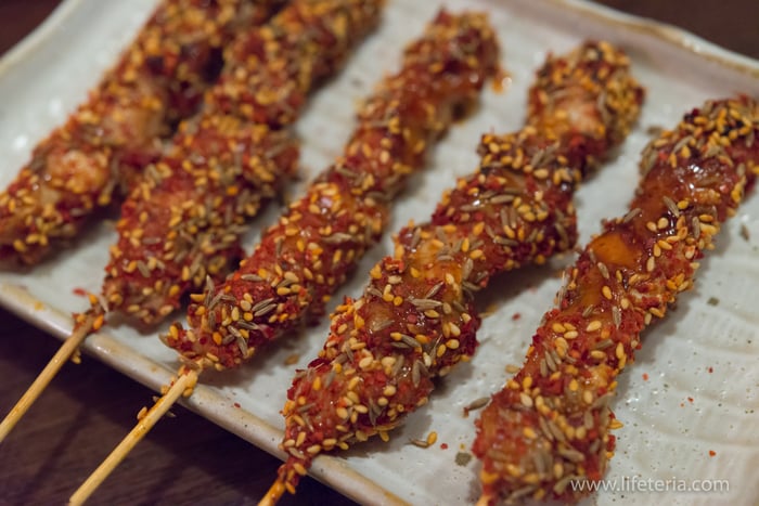 LifeTeria　ブログ　麻辣串焼　豊海屋