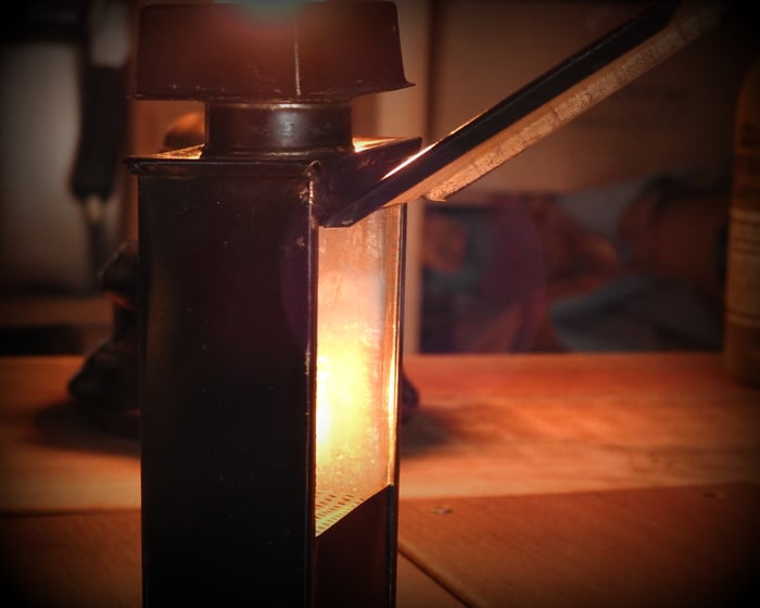 E.T. ANTHONY POCKET PHOTOGRAPHY DARK ROOM LANTERN