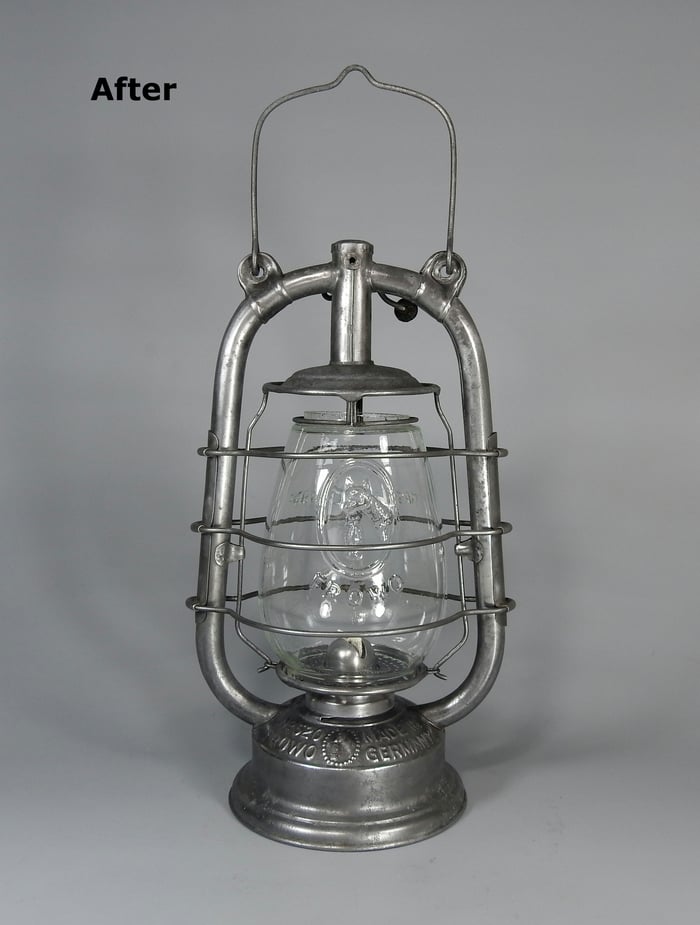 Fröhlich & Wolter 'Frowo' Model Nr. 520 with pup on globe & fuel Fount. Pre-War 1930's