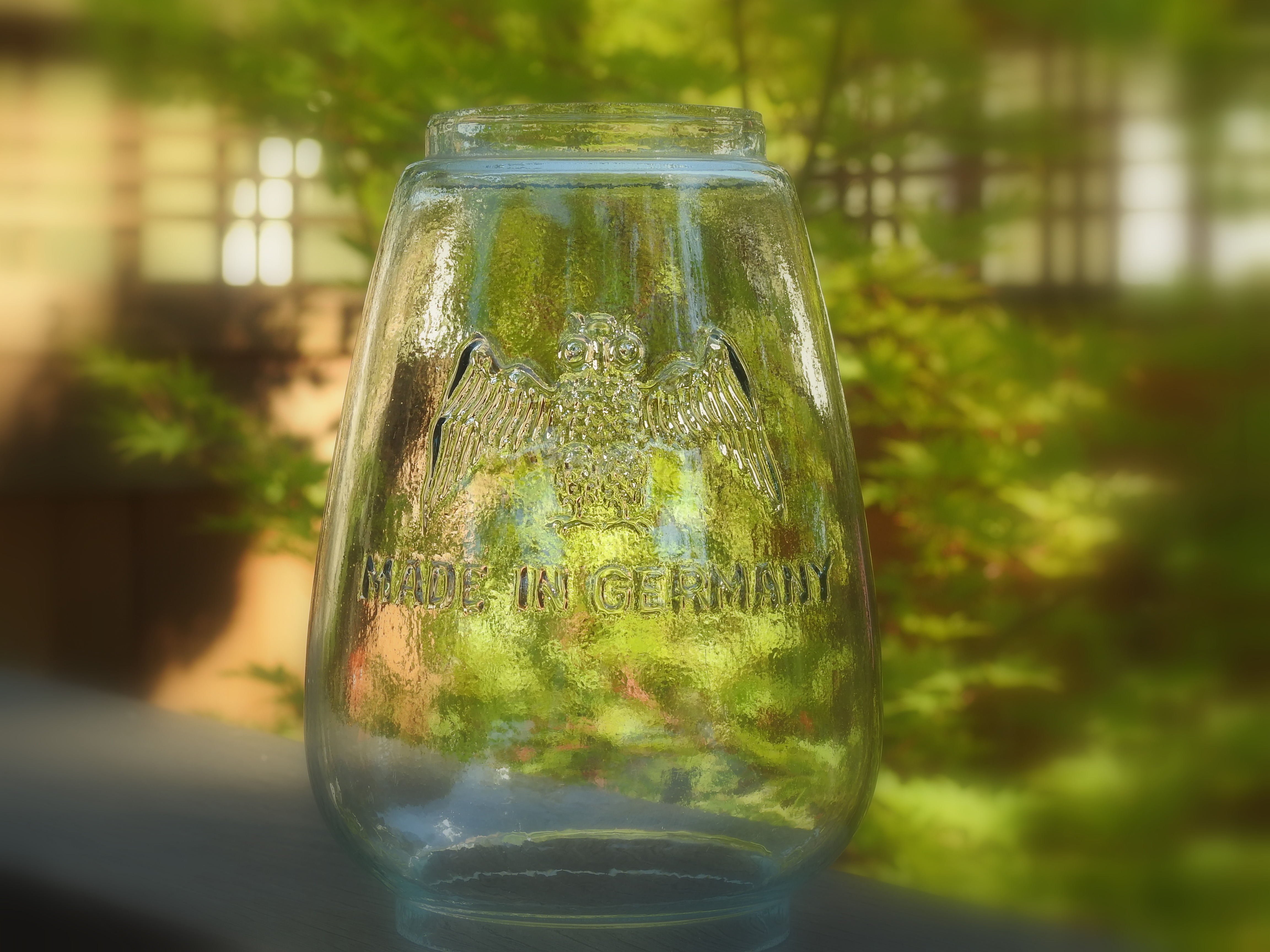 HEINRICH OTTO - PHÖNIX GLASS KEROSENE GLOBE