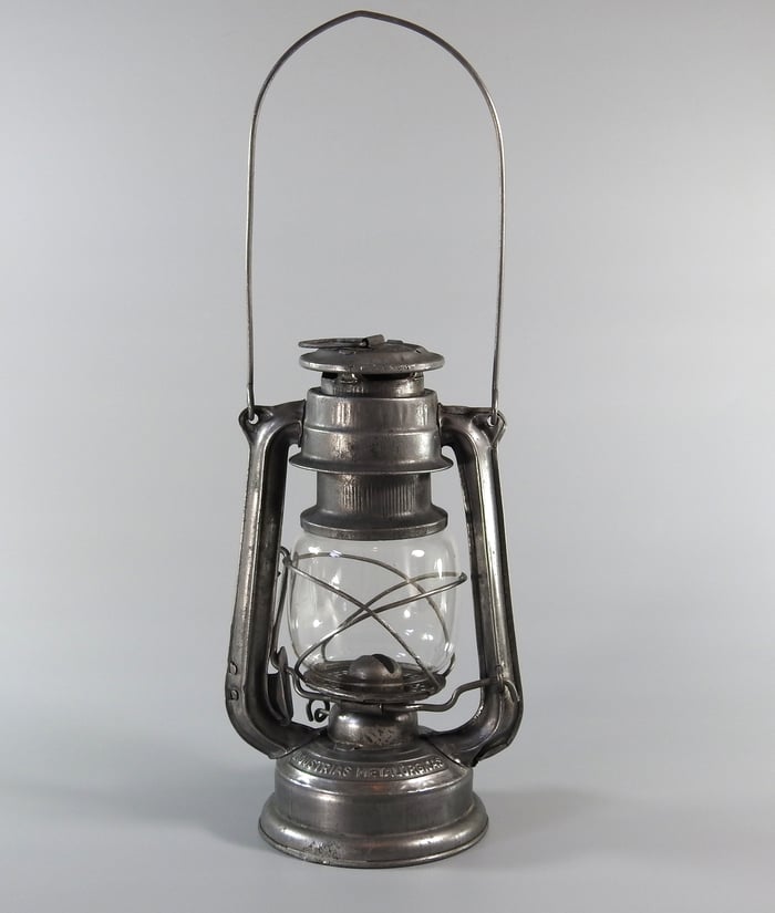 Industrias Metalurgicas-SAG-DIAMENTE (DIAMOND) Unknown Diamond Milling marked Lantern
