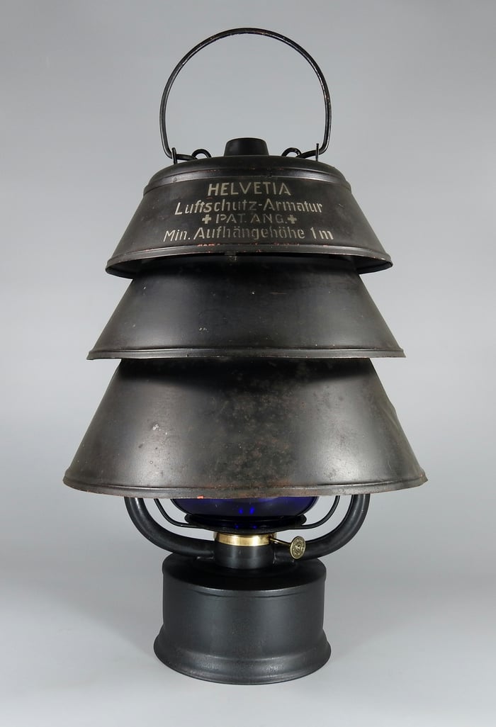Helvetia Luftschutz-Armatur - Swiss National Redoubt