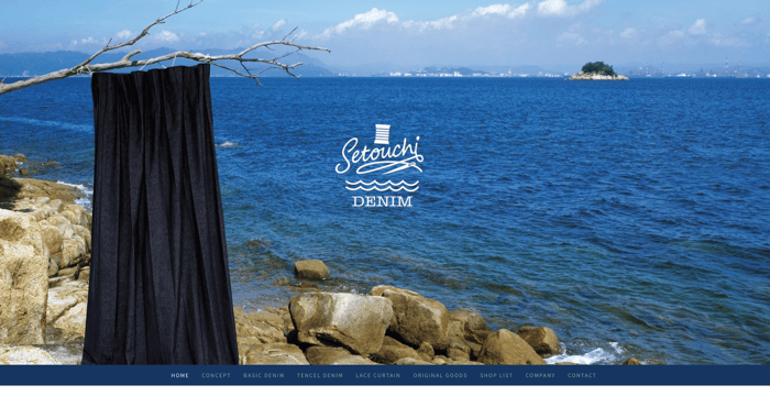 瀬戸内デニム株式会社：2018年「Jimdo Expert Selection」受賞