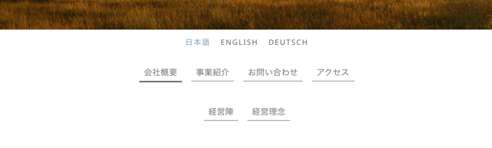 Zurich見本：多言語サイト（日本語）