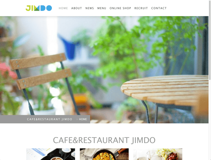 背景固定スイッチ：オン（スクロール前）