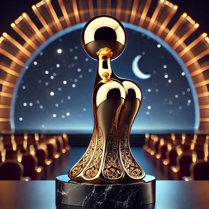 Knob-bell Piss Prize trophy 2024. #Snarchy