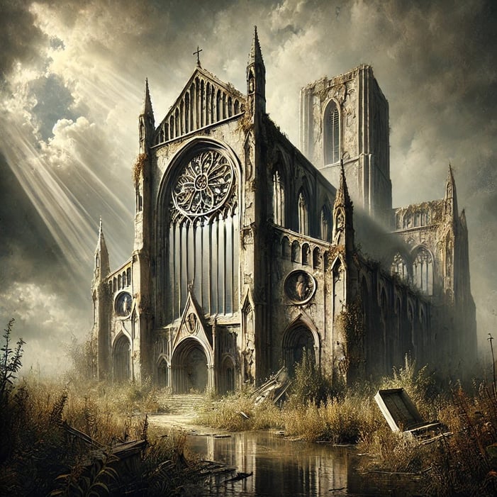 Ruined church image #Snarchy