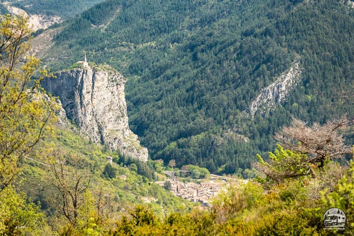 Route Napoleon in Frankreich mit dem Wohnmobil