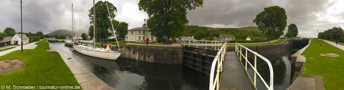 Neptun's Stairscase in der Nähe von Fort Williams