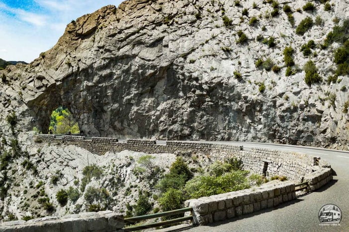 Route Napoleon in Frankreich mit dem Wohnmobil