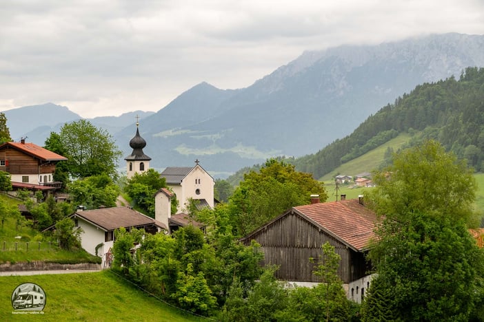 die Deutsche Alpenstraße mit dem Wohnmobil