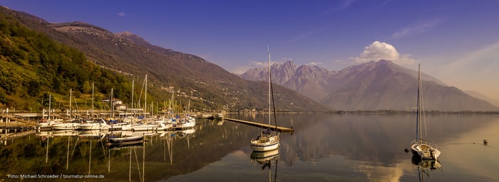 Landschaftliche Idylle: der Comer See