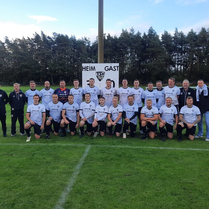 Mannschaftsbild 1. Herren der Saison 2024/25