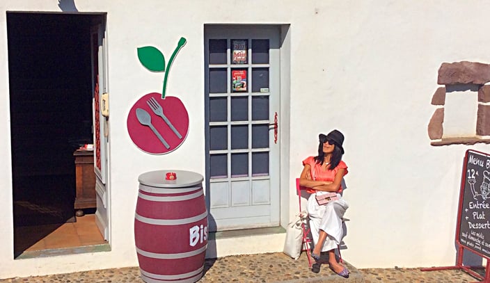 バスク地方　イッツァスムラ　さくらんぼ