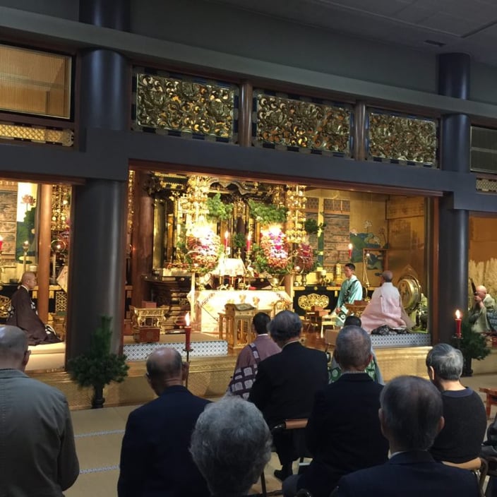 本法寺秋の法要 - 報恩講05-本法寺-東京都文京区のお墓 永代供養墓 法要-