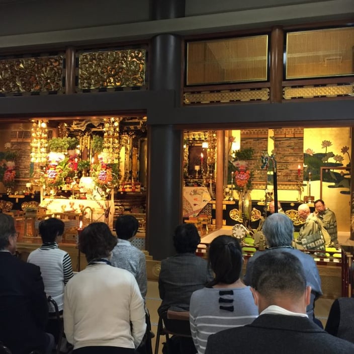 本法寺秋の法要 - 報恩講02-本法寺-東京都文京区のお墓 永代供養墓 法要-