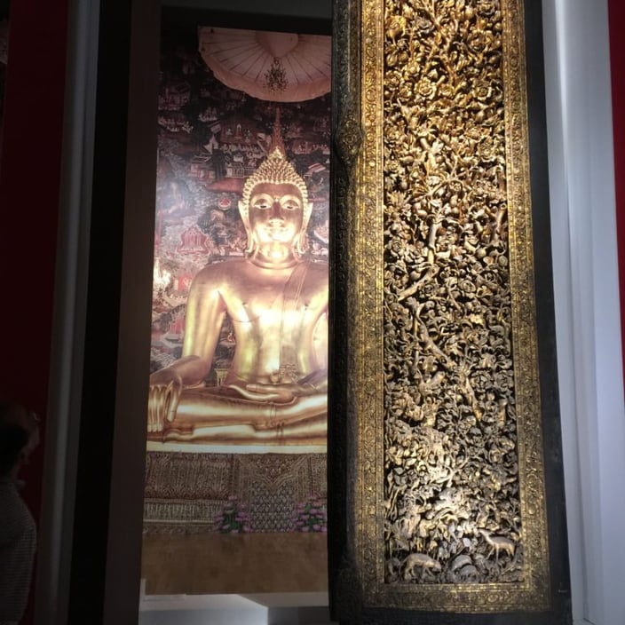 ウォーキングブッダ「タイ展～仏の国の輝き」02-本法寺-東京都文京区のお墓 永代供養墓 法要-