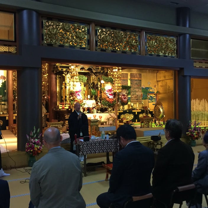 本法寺 秋の法要 - 報恩講04-本法寺-東京都文京区のお墓 永代供養墓 法要-