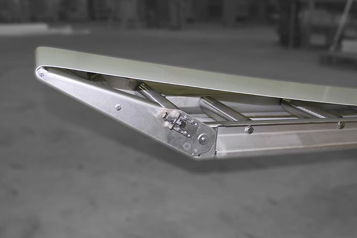 Entspannen des Gurtes für Reinigung.