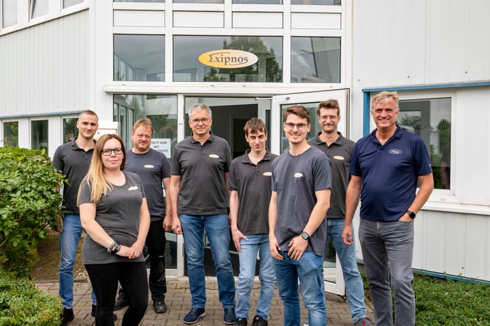 Ein Teil des Exipnos-Teams. Foto: Exipnos/ Falk Wnezel.