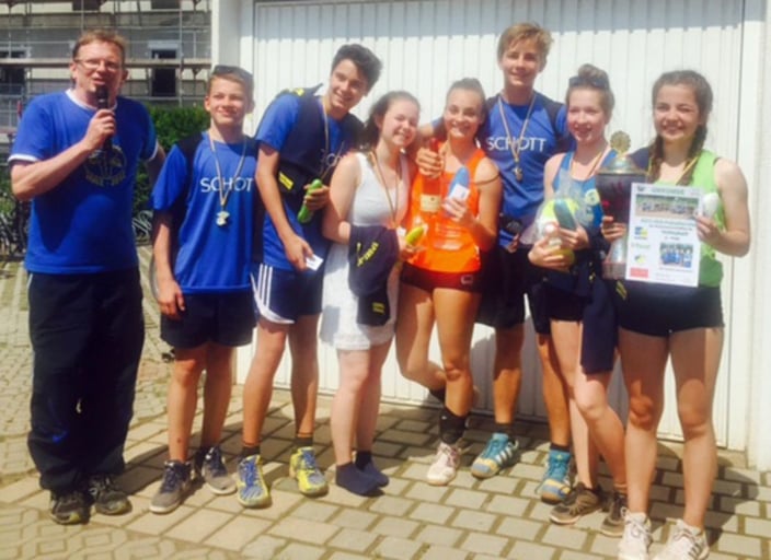 Pokalsieger Otto Schott Gymnasium 1